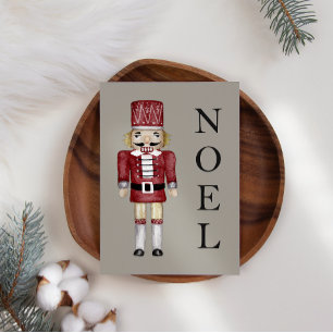 Carte Noel Nutcracker Pine Holiday