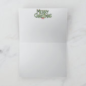 Carte Noël ours Panda drôle (Intérieur)