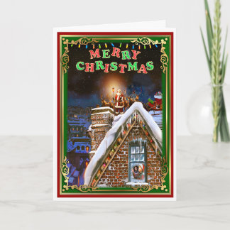 Carte Noël Père Noël