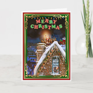 Carte Noël Père Noël