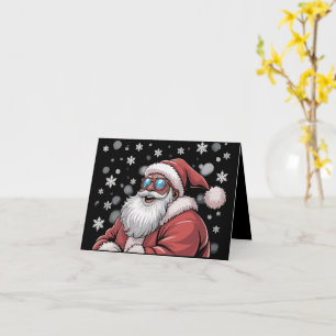 Carte Noël Père Noël Afro-Américain Américain d'Afrique 