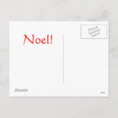 Carte Noel Post (Dos)
