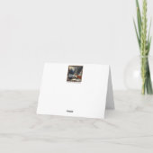 Carte Noël Red Fox (Dos)