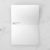 Carte Noël Red Panda (Intérieur)