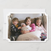 Carte Noël Reindeer (Dos)