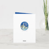 Carte Noël rétro vintage (Dos)