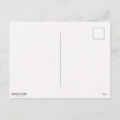 Carte Noël rouge-gorge neige, Robin Christmas card (Dos)