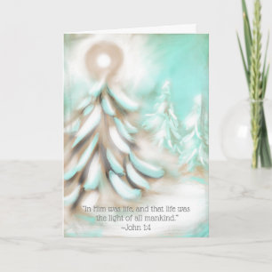 Carte Noël "Sa Lumière"