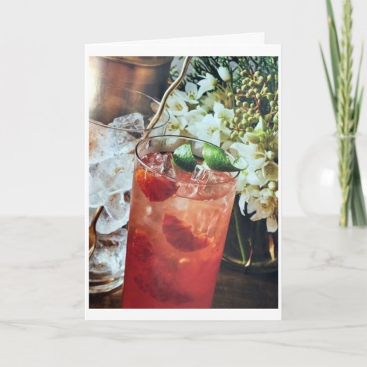 CARTE NOËL SOUHAITE À LA FAMILLE, AMIS ET BONHEUR (Devant)