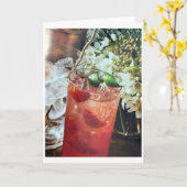 CARTE NOËL SOUHAITE À LA FAMILLE, AMIS ET BONHEUR (Fleur jaune)