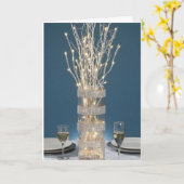 CARTE ***NOËL SOUHAITE*** POUR UN ET TOUT ! (Fleur jaune)