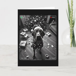 Carte Noël Super Danse Attrapé À L'Appareil Photo