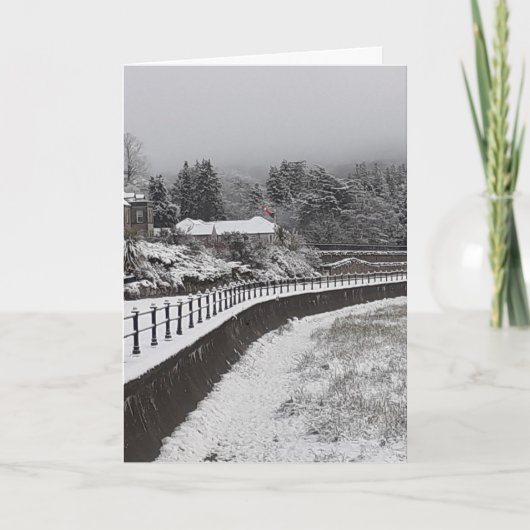Carte Noël sur la Promenade (Devant)