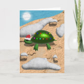 Carte Noël Tortue-ment Incroyable (Devant)