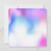Carte Noël trans minimaliste (Dos)