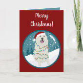 Carte Noël Vacances Grands Pyrénées (Devant)