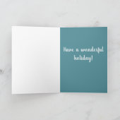 Carte Noël Vacances Grands Pyrénées (Intérieur)