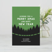 Carte Noël vert de The Woods (Debout devant)