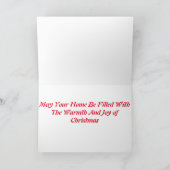 Carte Noël victorien (Intérieur)