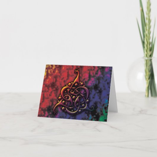 Carte Noeud celtique TriLink (Devant)