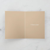 Carte Nœud Rose Crème Some Bunny Vous Aime (Intérieur)