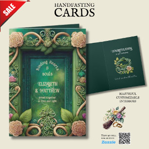 CARTE NOEUDS CELTIQUES IRLANDAIS PERSONNALISÉS