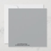 Carte Noir Avec Texte Gris Sur Couleur Solide Noir (Dos)