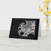 Carte Noir et blanc 7 (Ginger Rogers) (Fleur jaune)