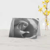 Carte Noir-et-Blanc-Rose (Fleur jaune)