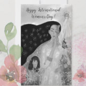 Carte noire et blanche pour la Journée internation