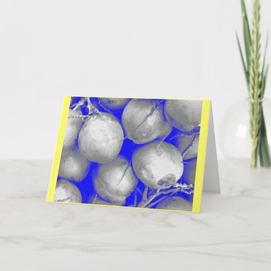 Carte "noix de coco" (Devant)