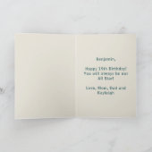 Carte Nom Age Jersey Numéro Sentiment Hockey Sport (Intérieur)