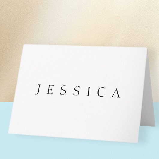 Carte Nom classique (ou mot)