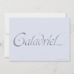 Carte Nom de Galadriel Texté