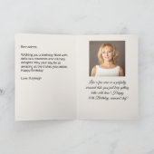 Carte Nom de la photo Âge Texte Cuisine Aîné Chef Annive (Intérieur)