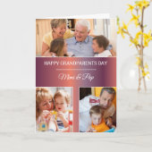 Carte Nom de photo de la coutume 3 de jour de (Fleur jaune)