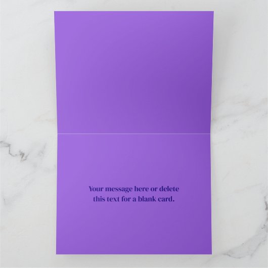 Carte Nom de script élégant moderne & Monogram Ombre Pur (Intérieur)