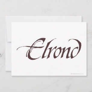 Carte Nom ELROND™ Solide