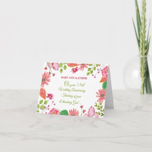 Carte Nom et année faits sur commande (Devant)