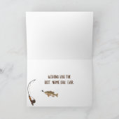 Carte Nom Jour Poteaux de pêche (Intérieur)