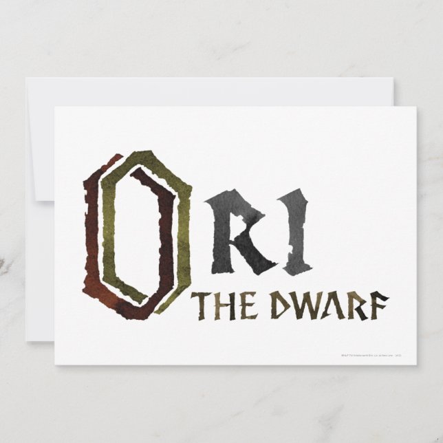 Carte Nom Ori (Devant)