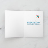 Carte Nom personnalisé 19e anniversaire Hip Horay (Intérieur)