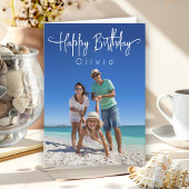 Carte Nom Photo Anniversaire