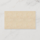 Carte nominative de lierre d'obtention du diplôme (Dos)