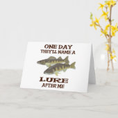 Carte Nommer un leurre après moi (Fleur jaune)