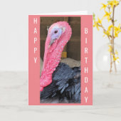 CARTE NON **FOWL JOUER ICI** JUSTE HEUREUX VOEUX D'ANNIV (Fleur jaune)