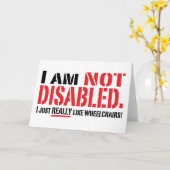 Carte non handicapée (Fleur jaune)