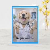 Carte None of That Needed Get Well Card  COA-1 (Fleur jaune)