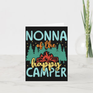 Carte Nonna de l'anniversaire de 1 an d'un campeur heure