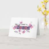 Carte Nonna Unique (Fleur jaune)